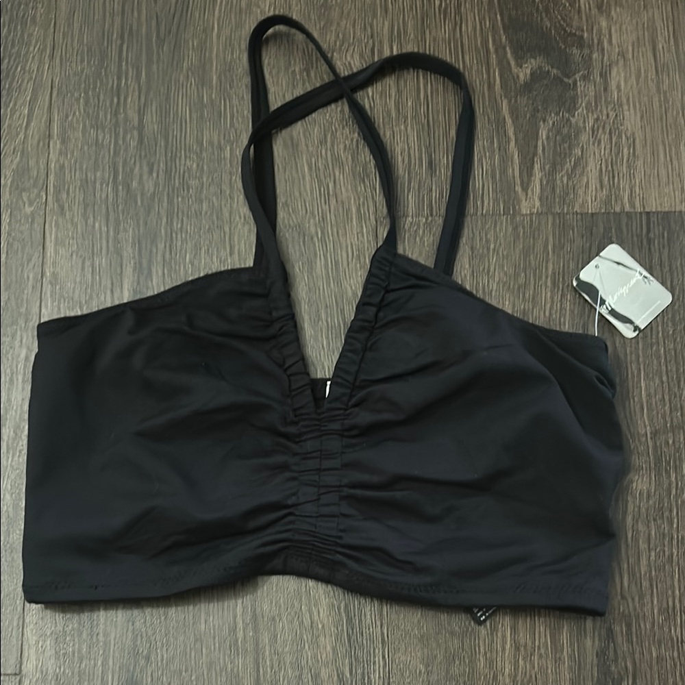 Free People Black Bandeau Intimates